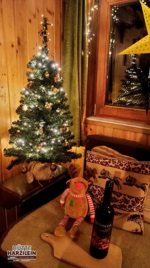 Arode Huette Harzilein - Romantic Tiny House On The Edge Of The Forest Zorge エクステリア 写真