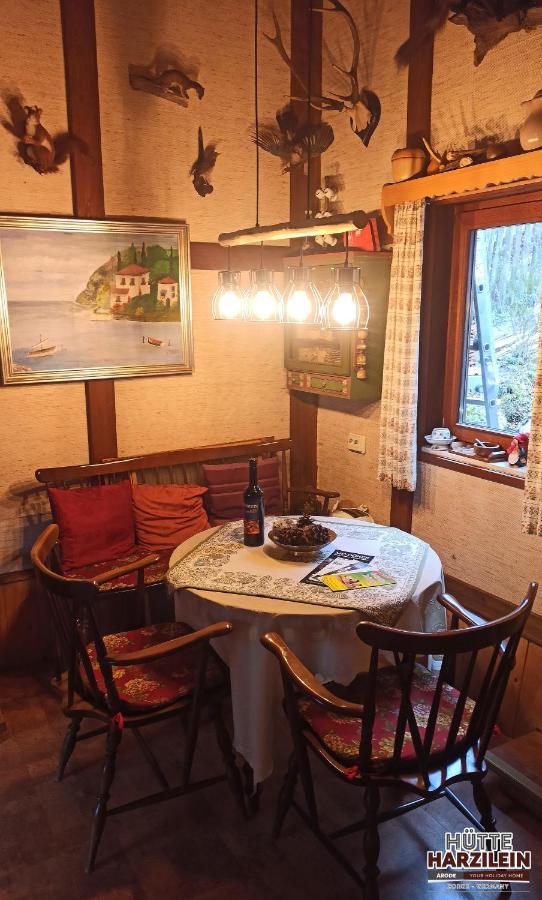 Arode Huette Harzilein - Romantic Tiny House On The Edge Of The Forest Zorge エクステリア 写真