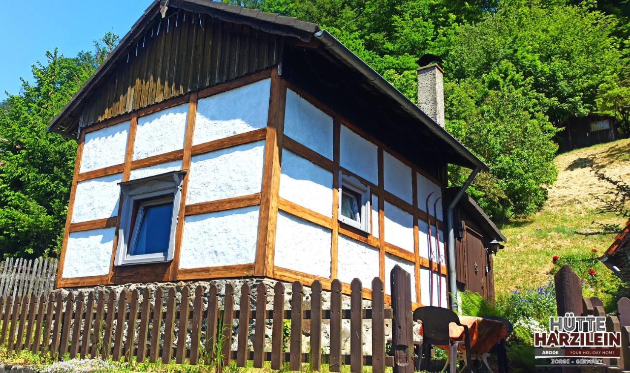 Arode Huette Harzilein - Romantic Tiny House On The Edge Of The Forest Zorge エクステリア 写真