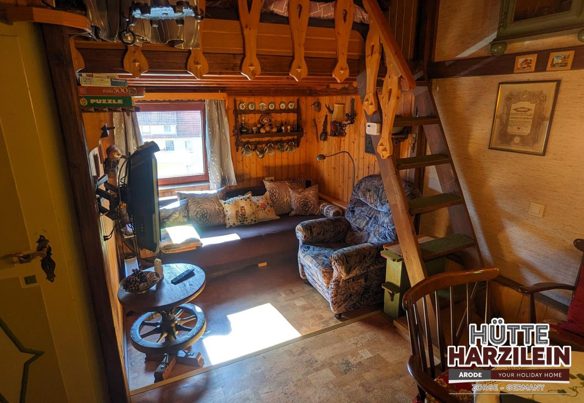 Arode Huette Harzilein - Romantic Tiny House On The Edge Of The Forest Zorge エクステリア 写真