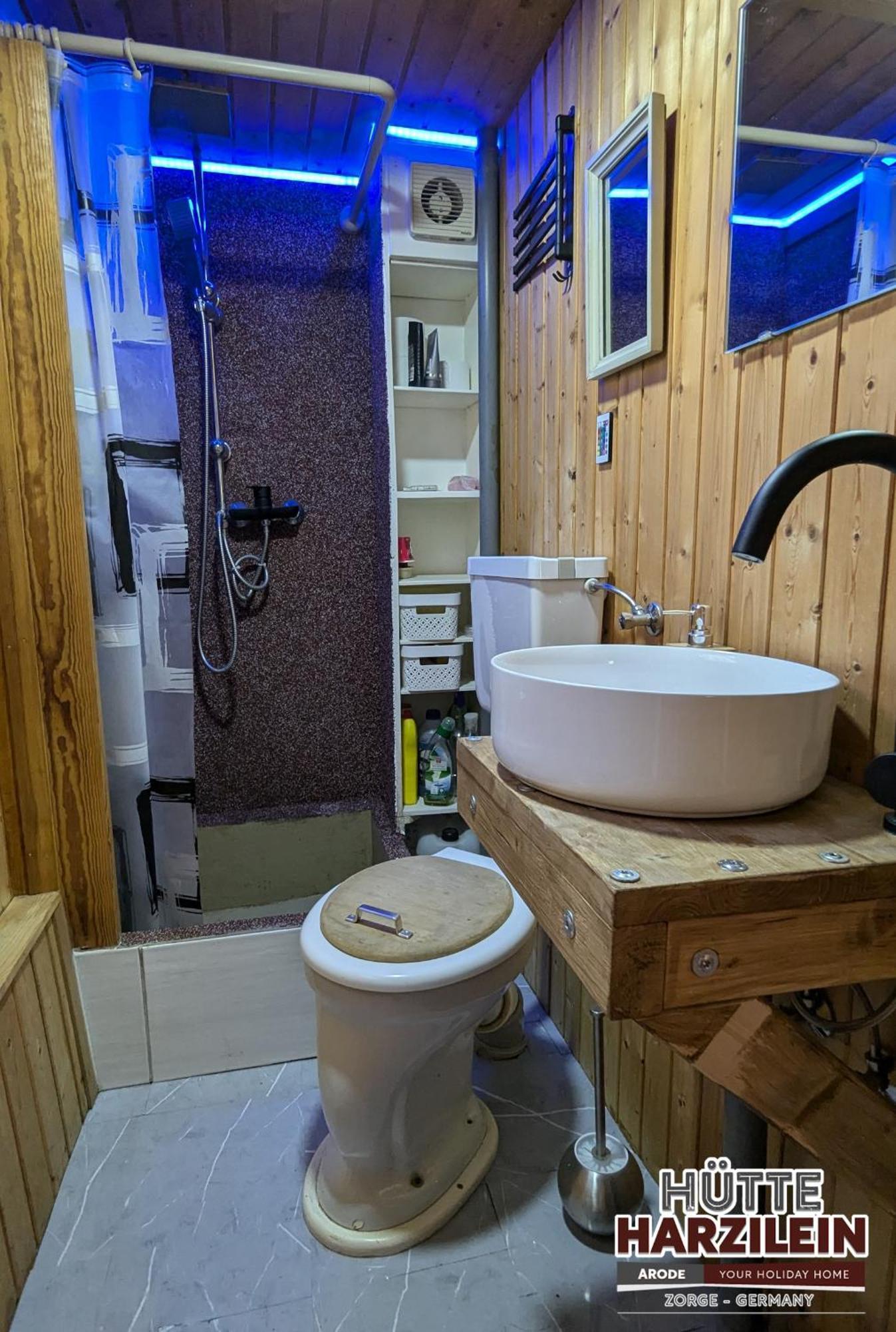 Arode Huette Harzilein - Romantic Tiny House On The Edge Of The Forest Zorge エクステリア 写真