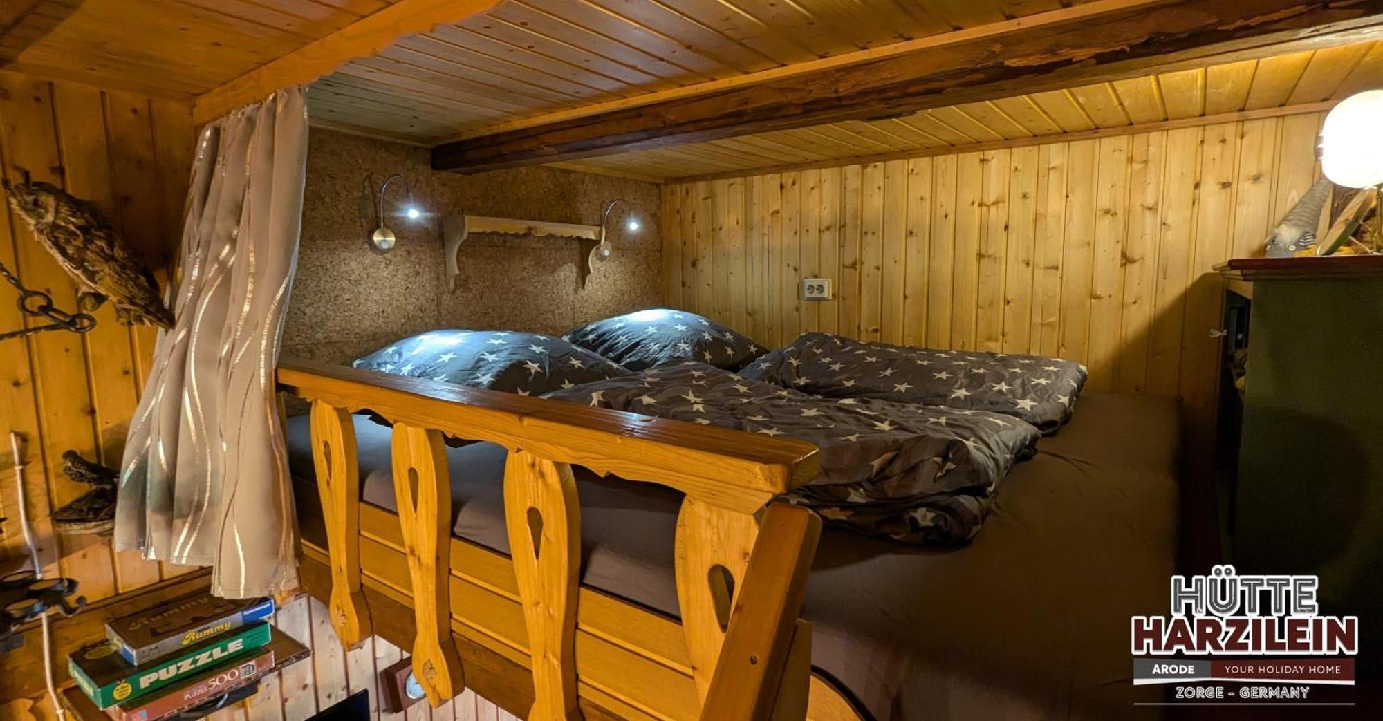 Arode Huette Harzilein - Romantic Tiny House On The Edge Of The Forest Zorge エクステリア 写真