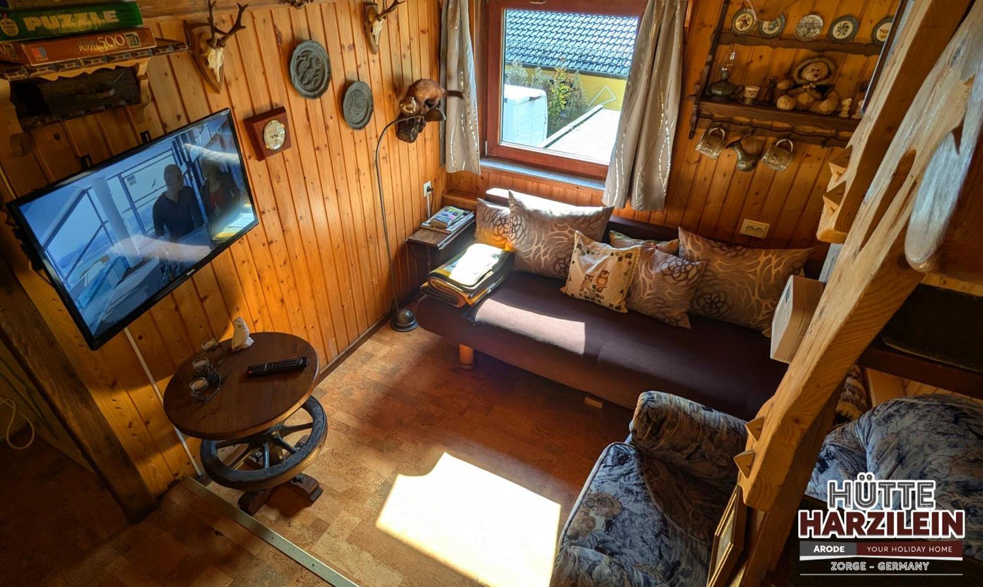 Arode Huette Harzilein - Romantic Tiny House On The Edge Of The Forest Zorge エクステリア 写真